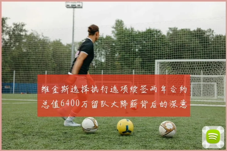 维金斯选择执行选项续签两年合约总值6400万留队大降薪背后的深意
